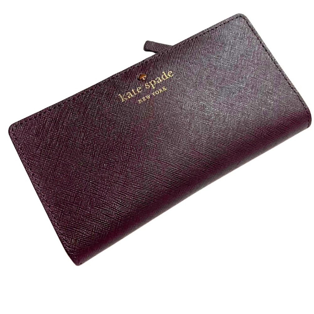 Kate Spade Plum Leather Wallet